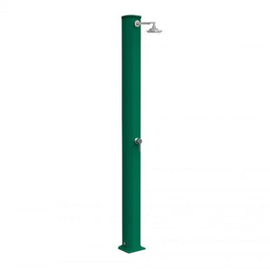 Doccia Solare In Alluminio Big Jolly 25 Litri Con Miscelatore Colore Verde Scuro Cv-A300/6016