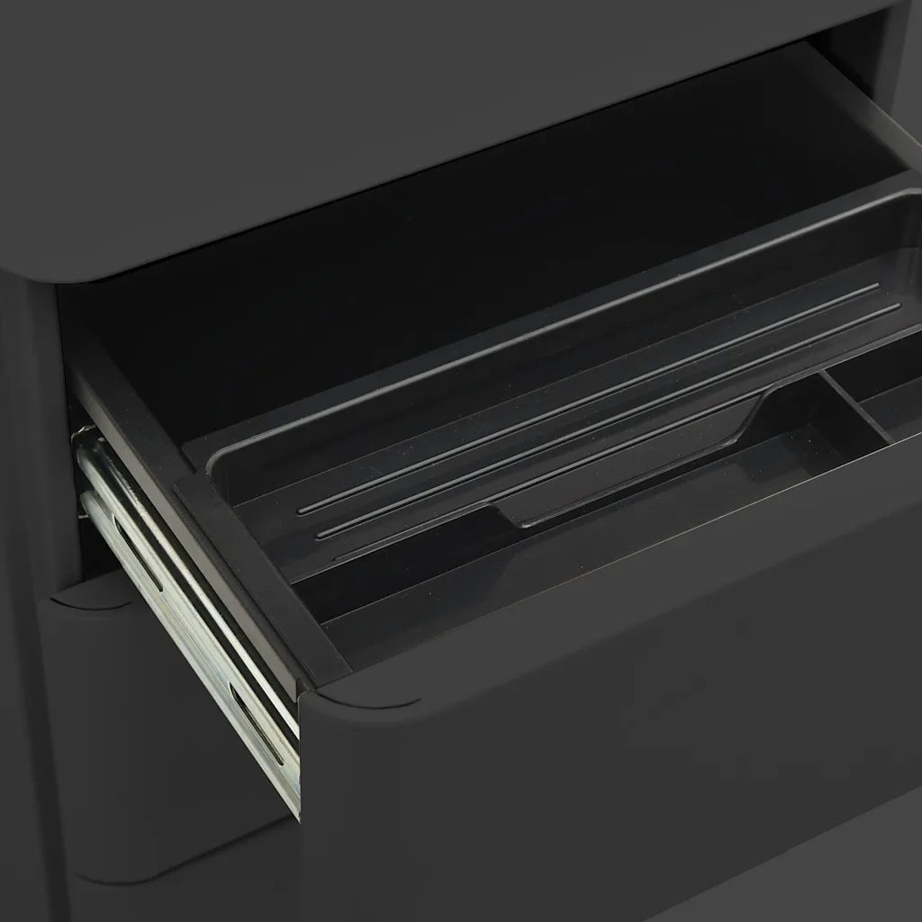 Schedario Mobile Antracite 30x45x59 cm in Acciaio CFW2256887