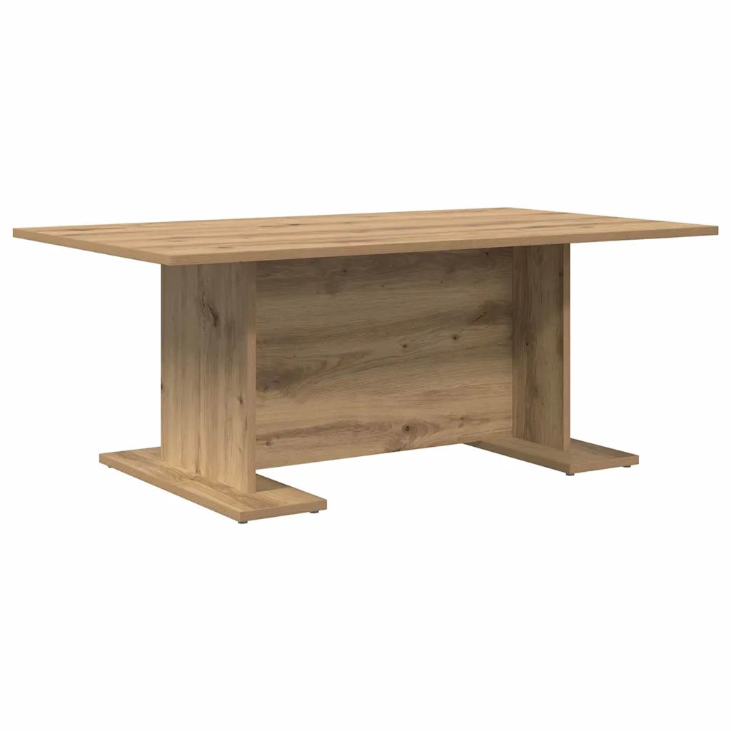 vidaXL Tavolino da salotto rovere artigianale 103,5 x 60 x 40 cm
