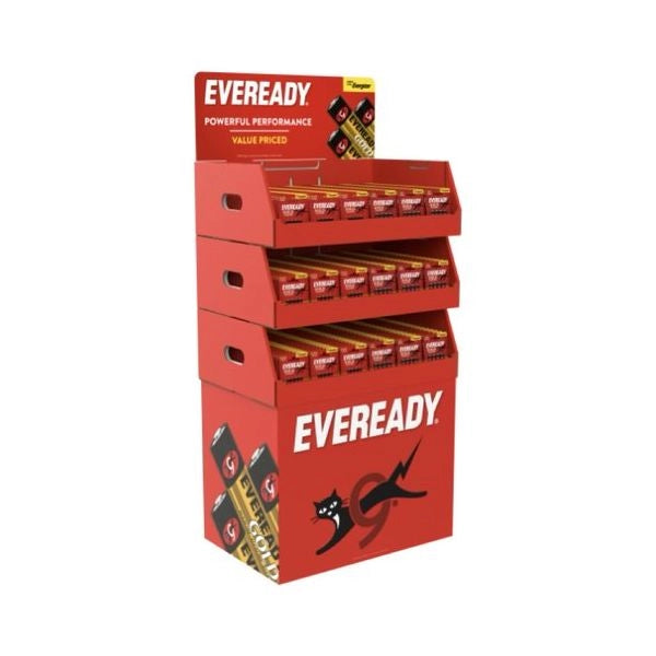 Espositore batterie eveready 17638900459637 gold 6+4