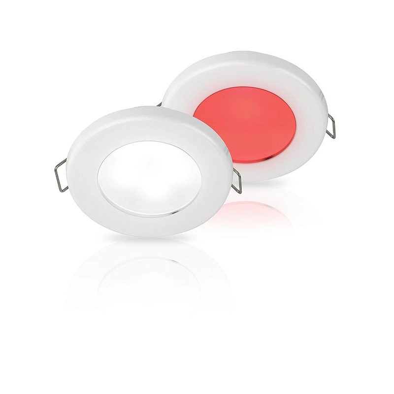 EUROLED 75 PLASTICA ROSSO/BIANCO PLASTIC - RED / WHITE LIGHT