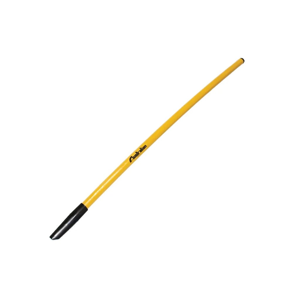 Australian manico 140cm curvo in fibra ultraleggero per badili e forche