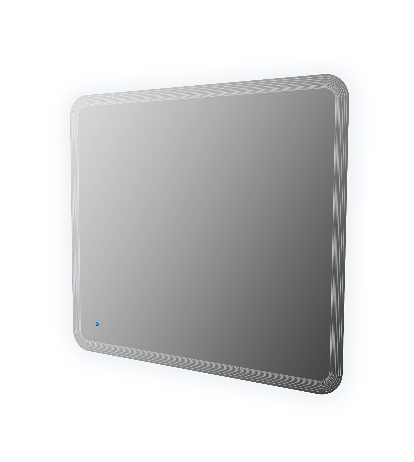 Specchio illuminazione led con disegno lavorato Made in Italy 44996