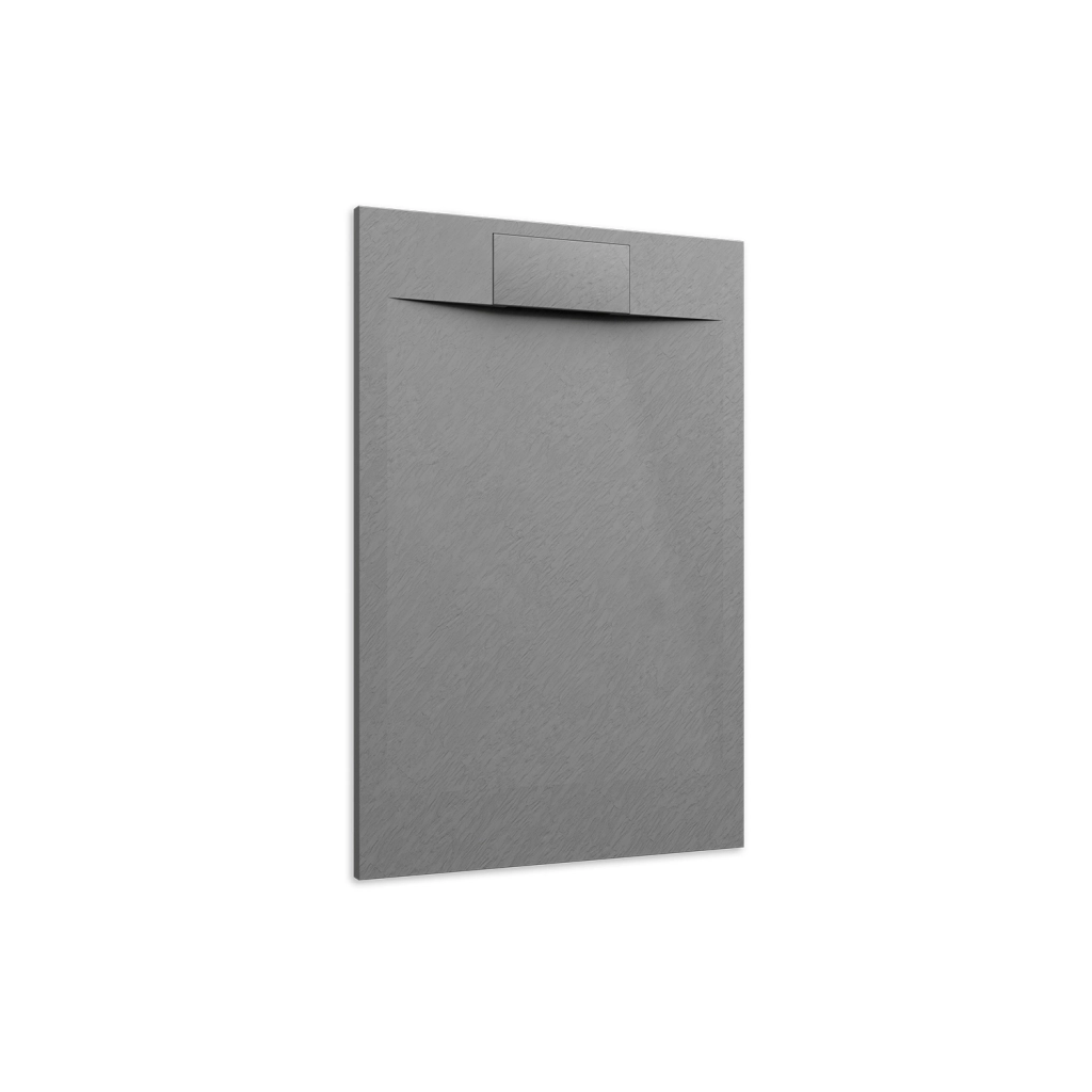Piatto doccia 90x120 effetto pietra colore grigio | Cosmos