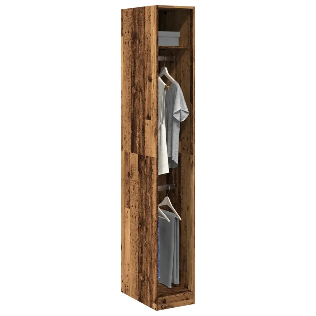 Armadio Legno Antico 30x50x200 cm in Legno Multistrato CFW8498244