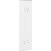 Living Now - Cover doppio pulsante 1M bianco - KW05L