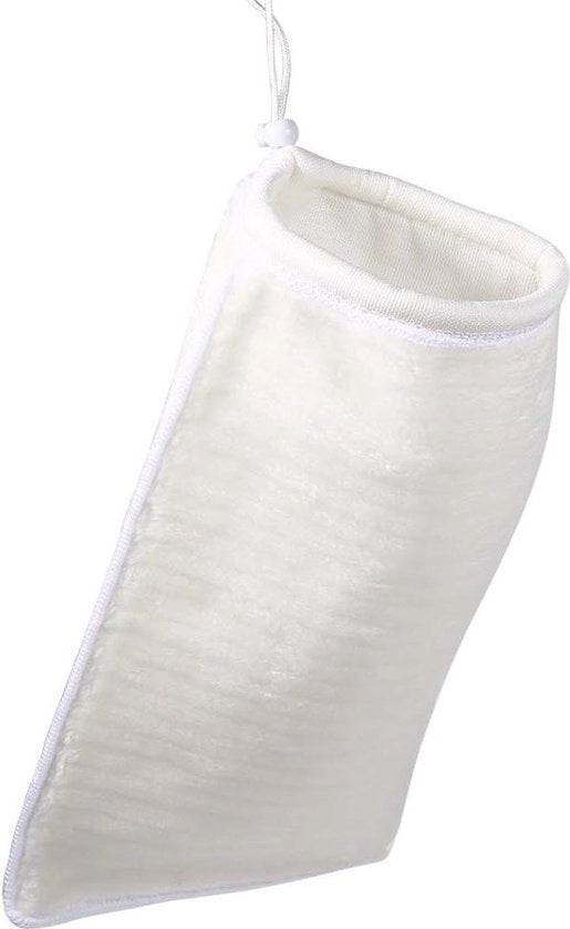 Filtro per Acquario Tasche di Panno - Pacchetto da 4 - Filtro Tasche con Cordoncino - Acquario Pesci Tanche Tasca di Lenzuola Pulitore