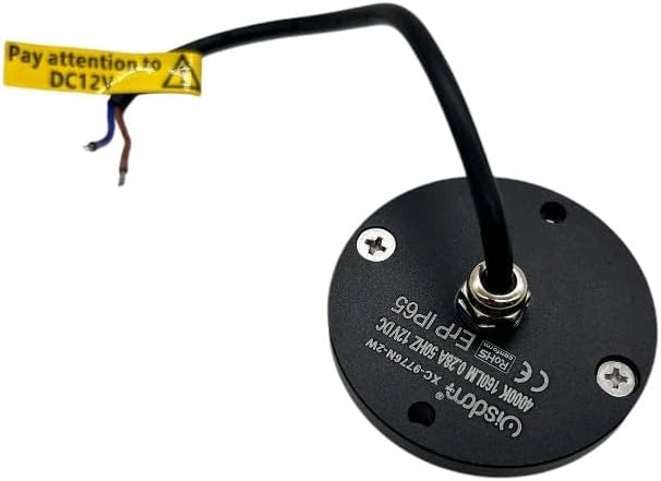 Faretto segnapassi small LED 2W calpestabile radente nero luce bianca naturale 4000K 12V IP65