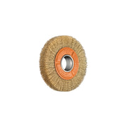 Spazzola circolare 150 mm – Fibre ondulate robuste – Brixo professionale – Attacco M14
