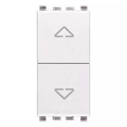 VIMAR EIKON - DUE PULSANTI INTERBLOC. NO+NO 10A BIANCO