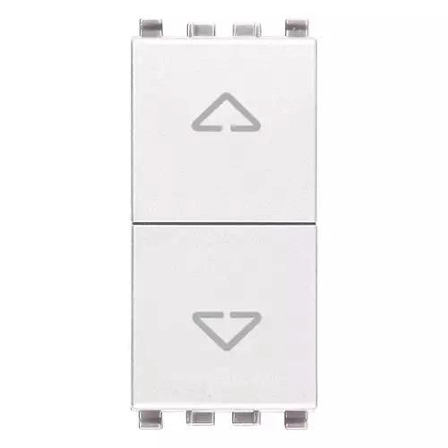 VIMAR EIKON - DUE PULSANTI INTERBLOC. NO+NO 10A BIANCO