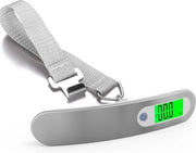 <p>Bagageweegschaal digitale per adulti con display 110 lb/50 kg, illuminazione di sfondo chiara e funzione tarra</p>