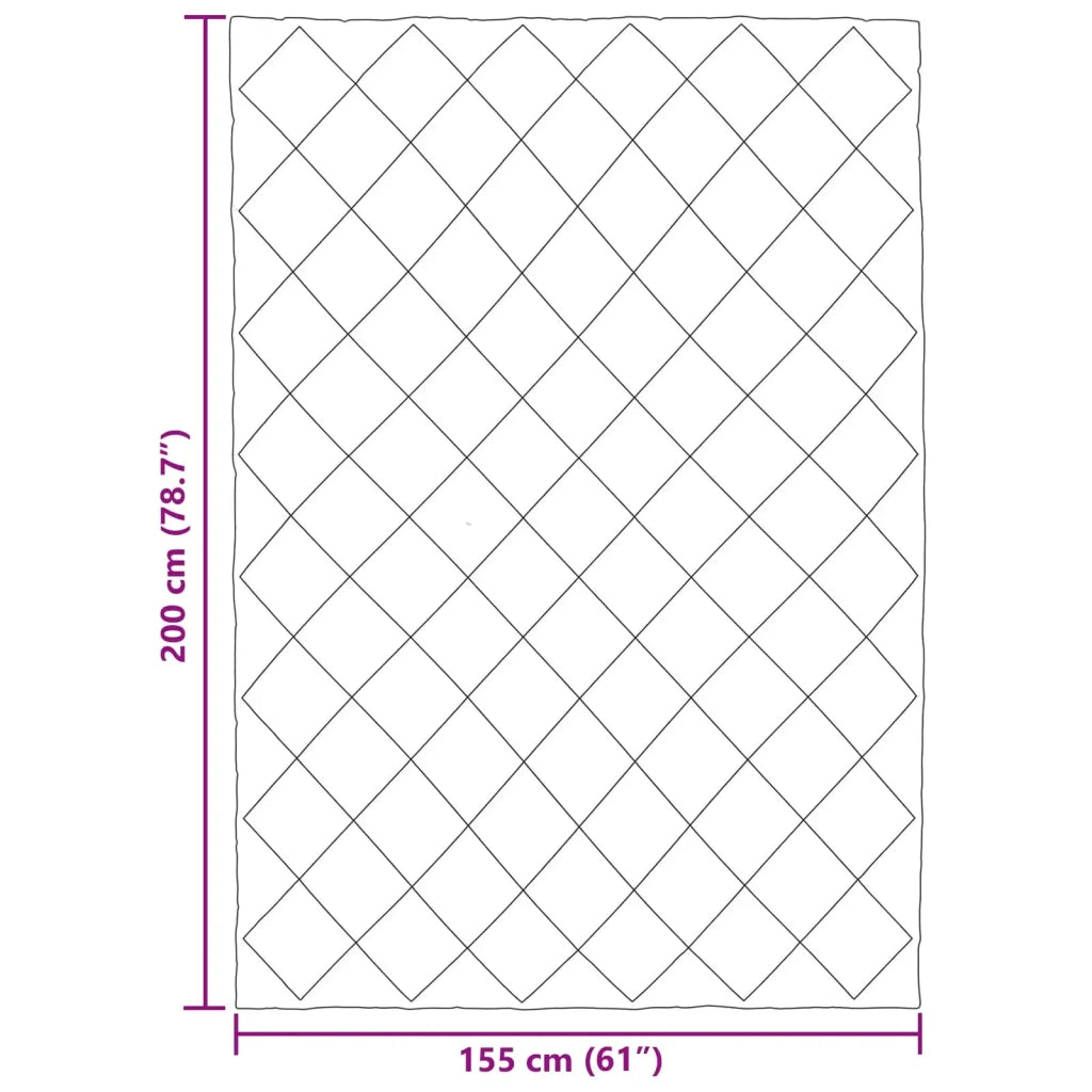 Piumone | Duvet Invernale Talpa 155 x 220 cm Microfibra