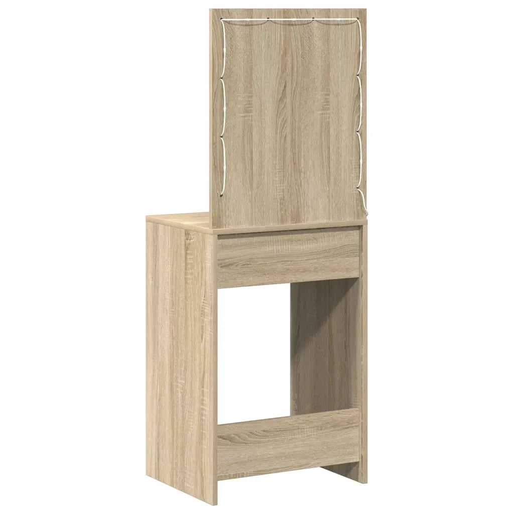 Tavolo da Trucco con cassetto Rovere Sonoma 50 x 41 x 135 cm 865039