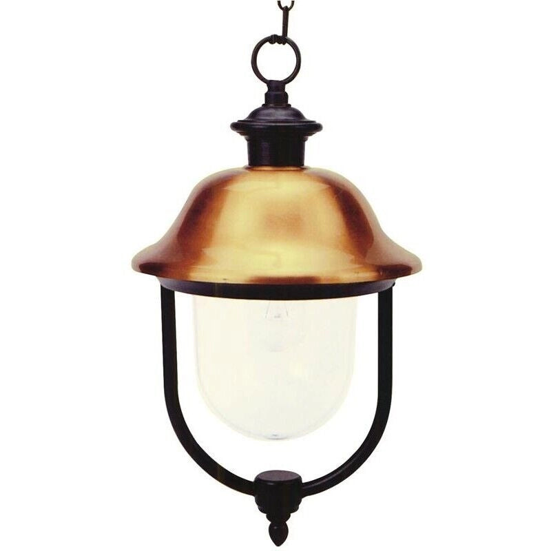 APOLLO LANTERNA CON CATENA IN ALLUMINIO  Ø 25 X H 47 CM ATTACCO E27 - IP44