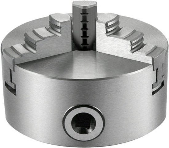 Tornio a mano 125mm - Sbiancatura, fresatura, tornitura - Legno e metallo - 3 tenere - Autoallineante