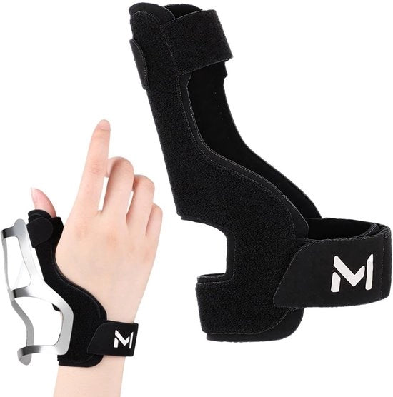 Bende per il polso per supporto - Tendovaginitis - Piastra in alluminio - Doppia compressione - Rivestimento comodo