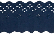 Laccio decorativo a maglia 8 cm largo - 10 yards di lunghezza - Laccio decorativo in cotone - Decorazione per DIY - Decorazione per matrimoni