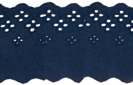 Laccio decorativo a maglia 8 cm largo - 10 yards di lunghezza - Laccio decorativo in cotone - Decorazione per DIY - Decorazione per matrimoni