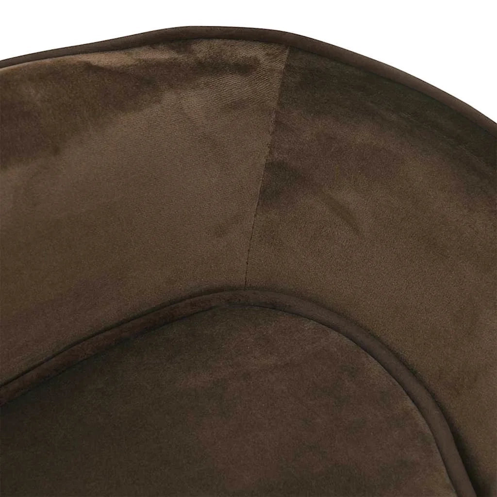 Divano per Cani Marrone 67x47x36 cm in Peluche 171085
