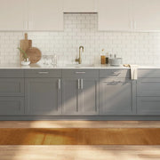 Tappeto Rettangolare Marrone 60x500 cm in Bambù 376854