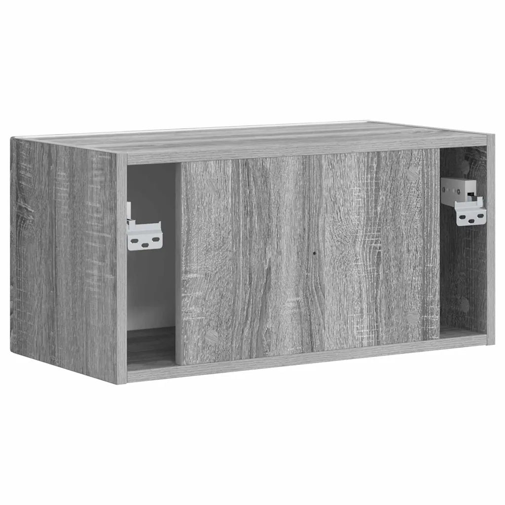 Mobile TV da parete Grigio Sonoma 60 x 31 x 29,5 cm 892201