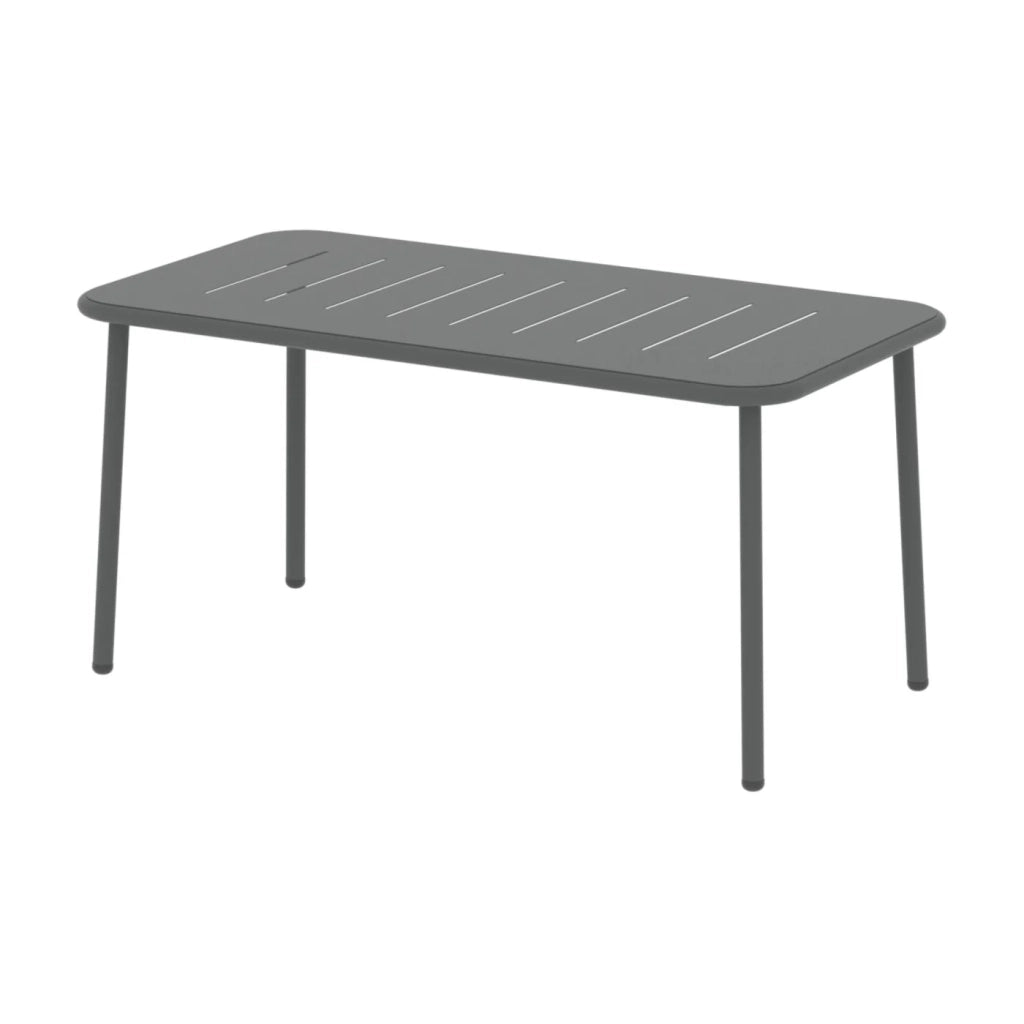 Set di mobili da giardino 4 pezzi acciaio grigio antracite 03_0009419