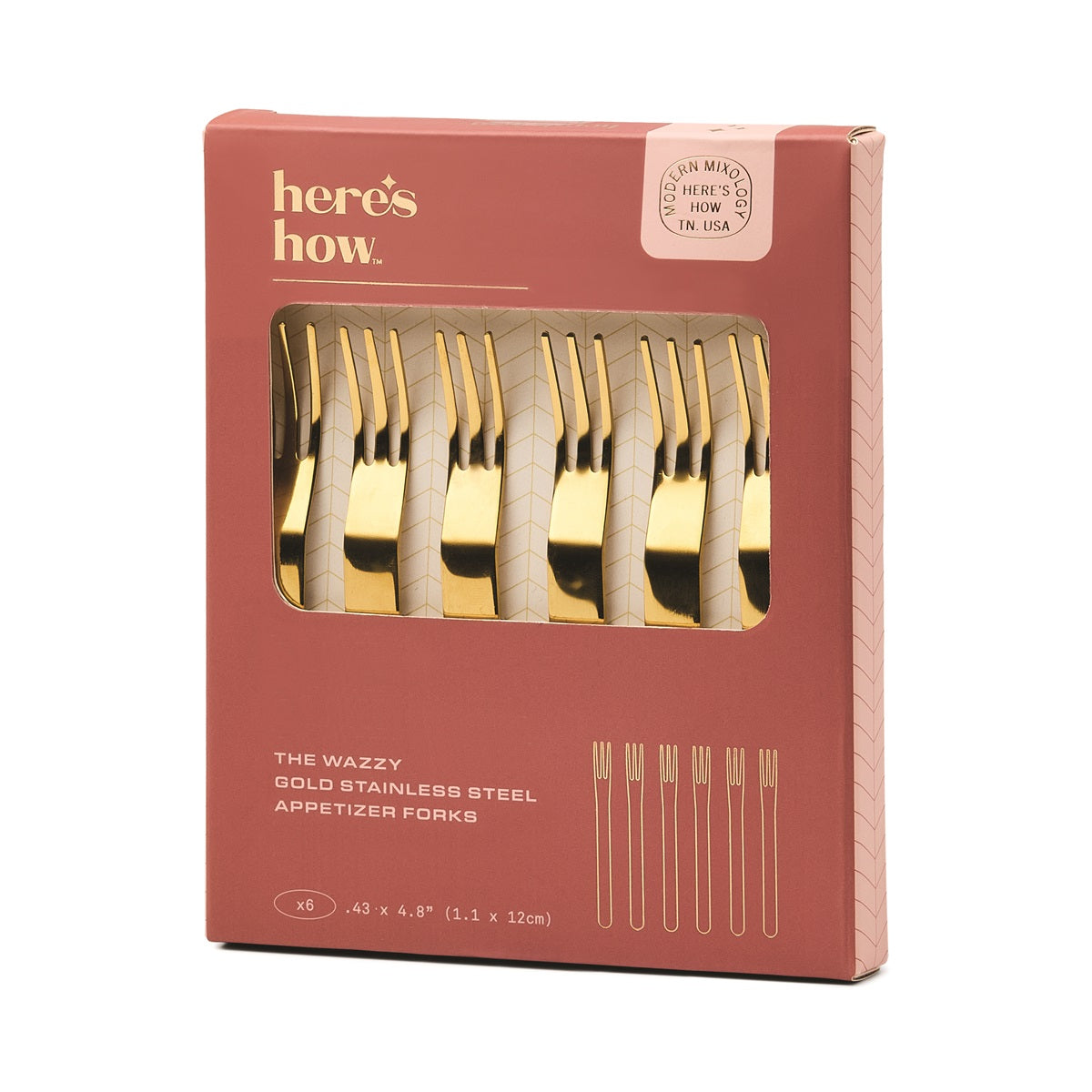 Forchette per Antipasti Wazzy