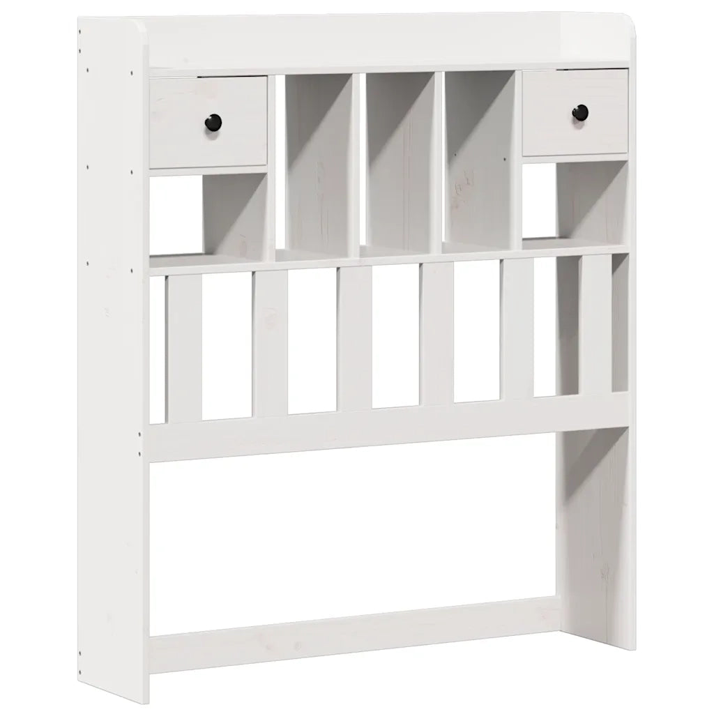 Letto con Libreria senza Materasso 75x190 cm in Legno Pino 3322934