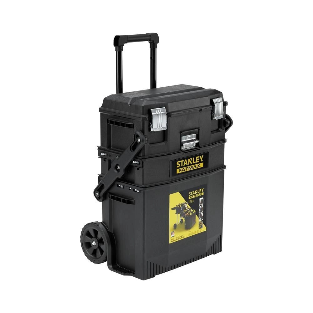 Stanley 1-94-210 FatMax Mobile Work Station Carrello Portautensili su Ruote 85,7 L 9,9 Kg HDPE