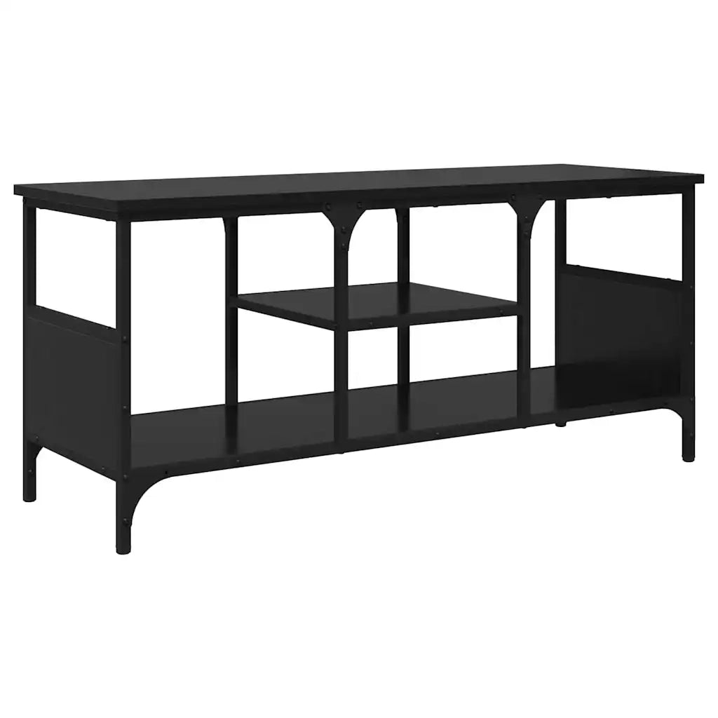 Mobile TV Rovere Nero 100 x 35 x 45 cm