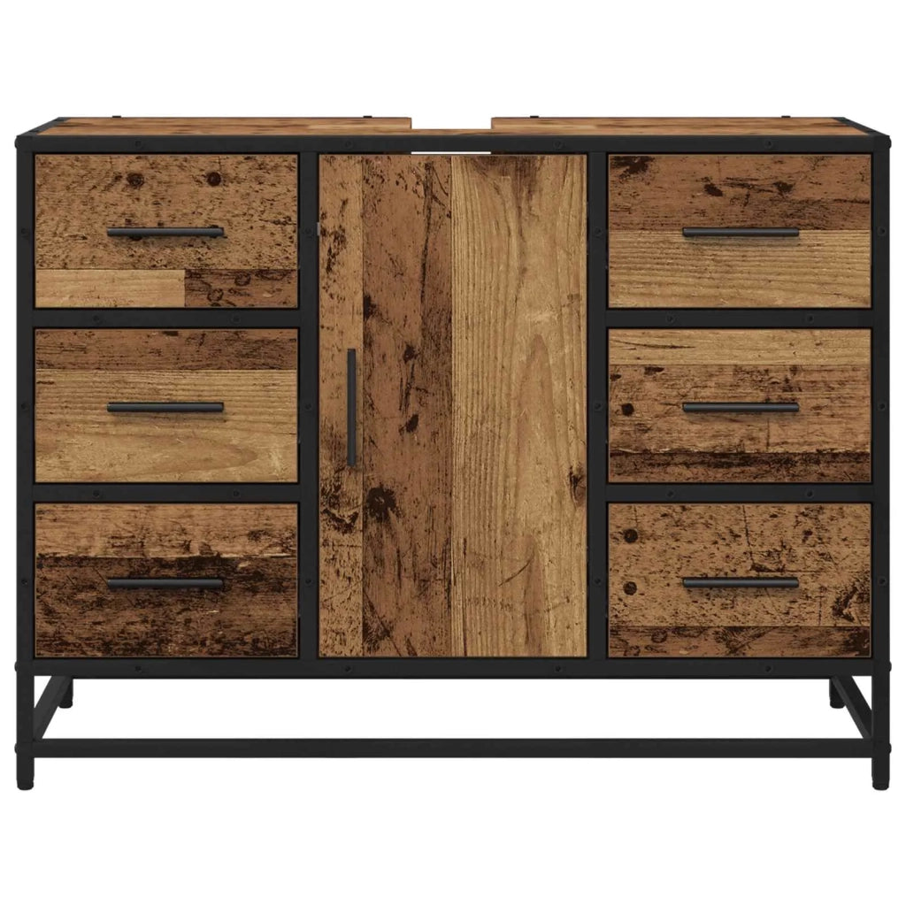 Mobile da Bagno Legno vecchio 80 x 33 x 60 cm Legno multistrato