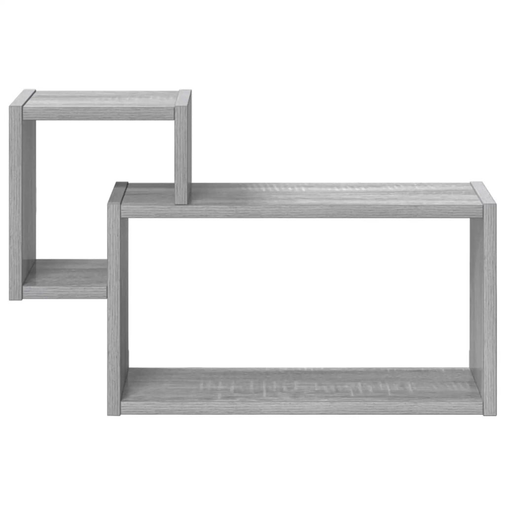 Scaffale da parete A parete Grigio 55 x 15 x 35 cm 8012113