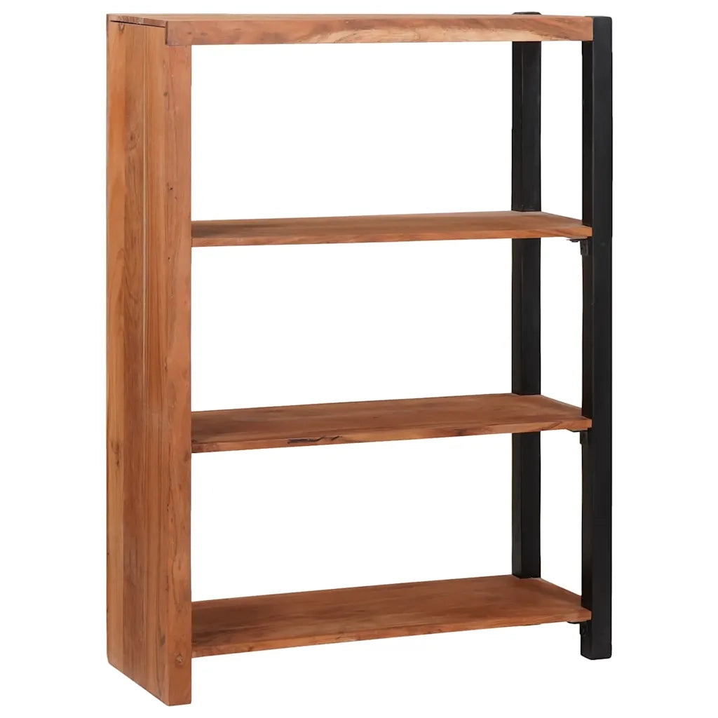 vidaXL Libreria Marrone, Nero 80 x 30 x 110 cm