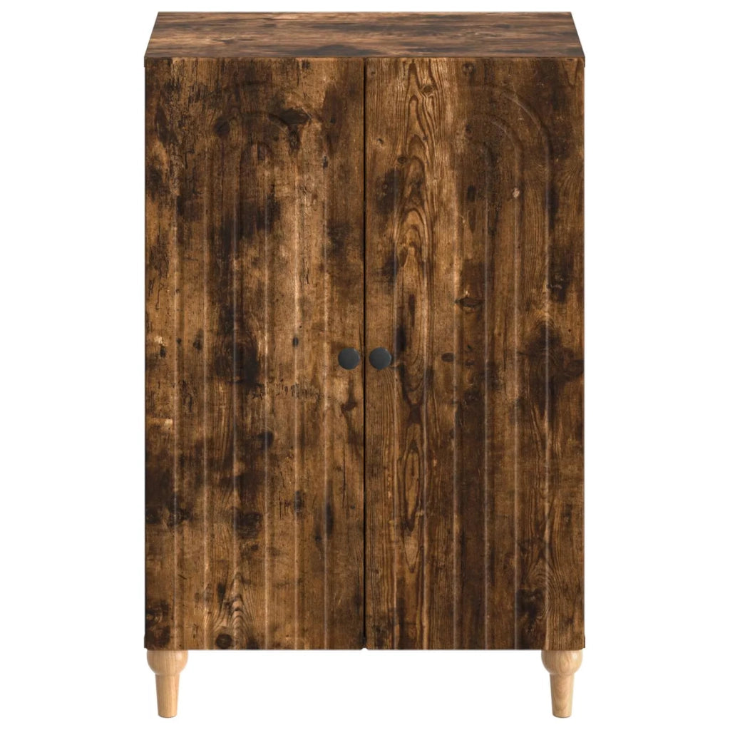 Mobile per scarpe ALKMAAR 59,5 x 39,5 x 90 cm Rovere Fumo 896210