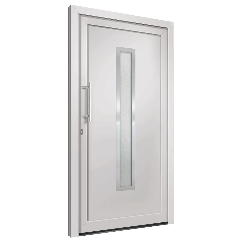 Porta di Ingresso Bianca 98x208 cm 279226