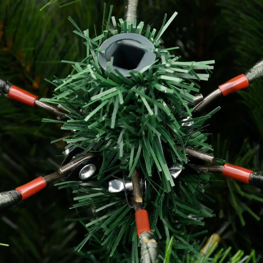 Albero Natale | Decorazioni natalizie Artificiale Incernierato con Neve Fioccata 180 cm
