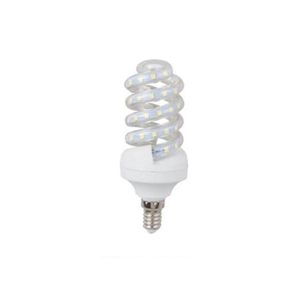 LAMPADINA LAMPADA A LED SMD 2835 11W WATT E14 SPIRALE BASSO CONSUMO LUCE FREDDA