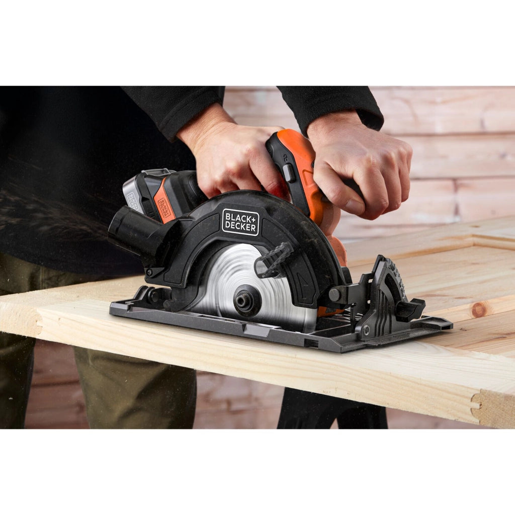 Sega Circolare Brushless 18V Black+Decker BLCCS78E1 165 mm con batteria + caricatore