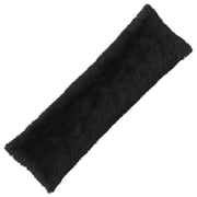 Cuscino con cuscino HEERLEN 2 pz Nero Fleece PV 926302