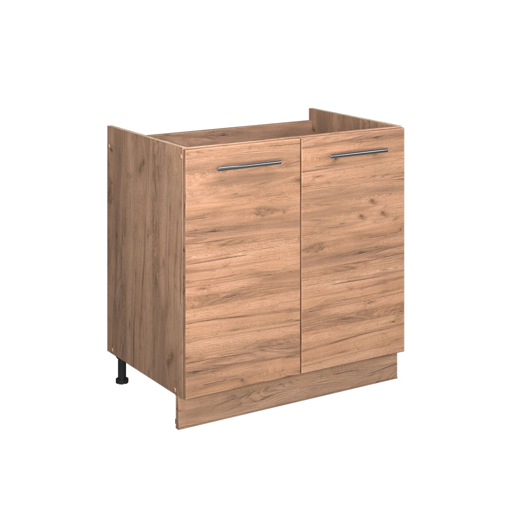 Vicco Mobile lavello cucina Quercia dorata 80 cm senza piano di lavoro