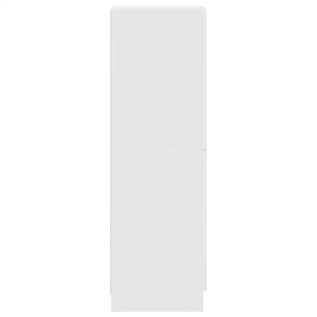 vidaXL Mobile da Cucina Bianco 38x41,5x131,5 cm in Legno Multistrato
