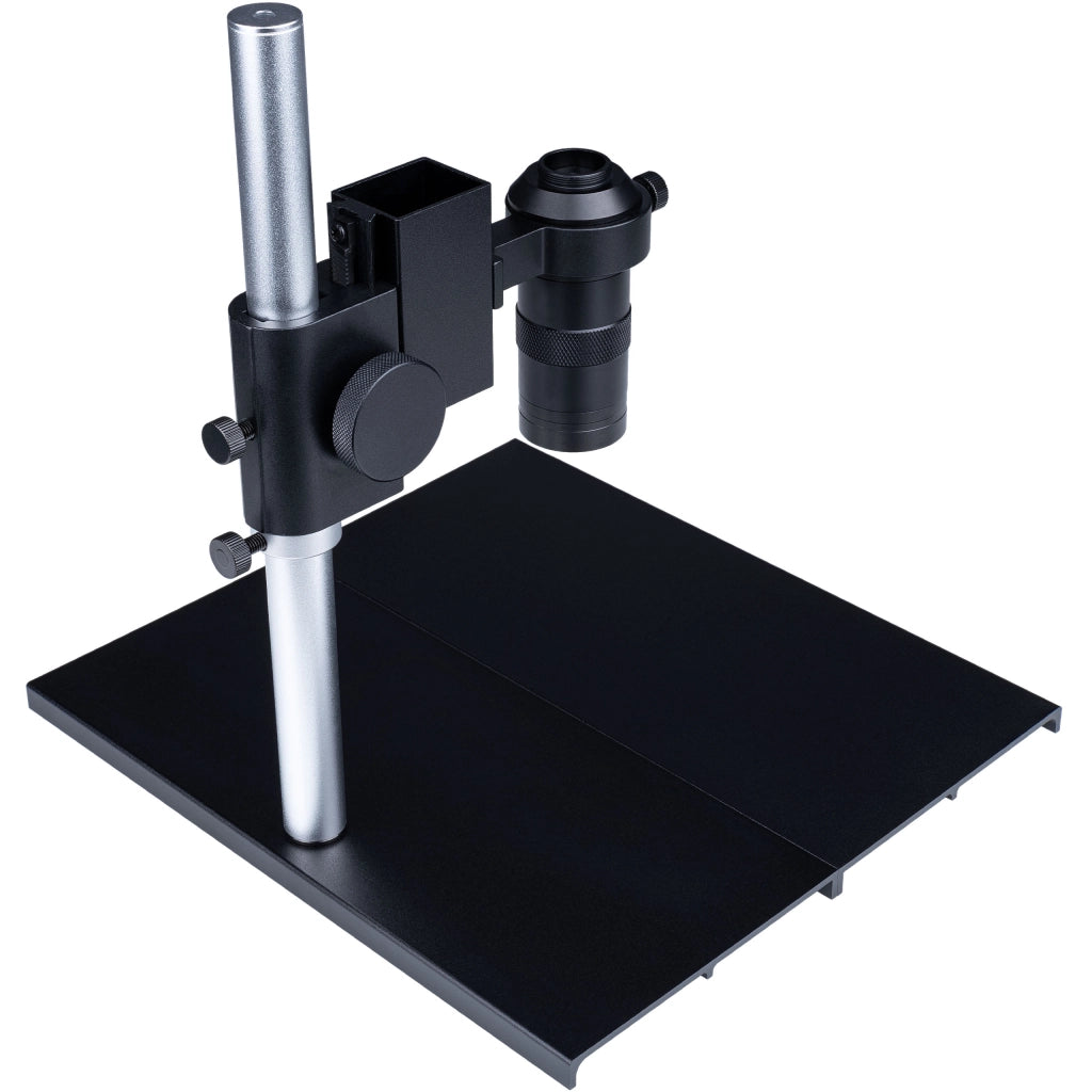 Mikroscopio Digitale ODM-100X Planets PRO – Zoom Ottico 100x | Base 290x260mm | C-Mount 25mm | Per Saldatura e Ispezione