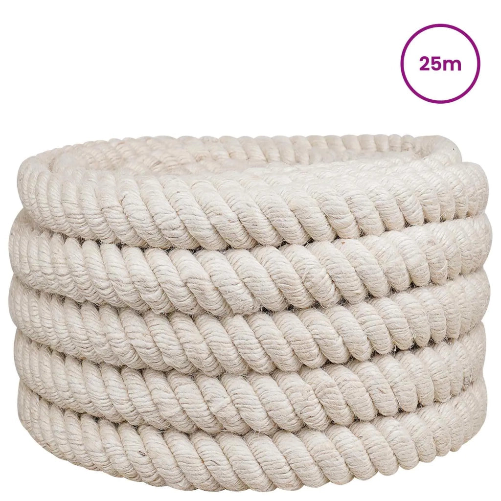 Corda di Juta 40 Bianco 100% juta Tossa