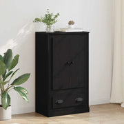 Credenza-Buffet-Armadio da cucina Rovere Nero 60 x 35,5 x 103,5 cm Legno multistrato