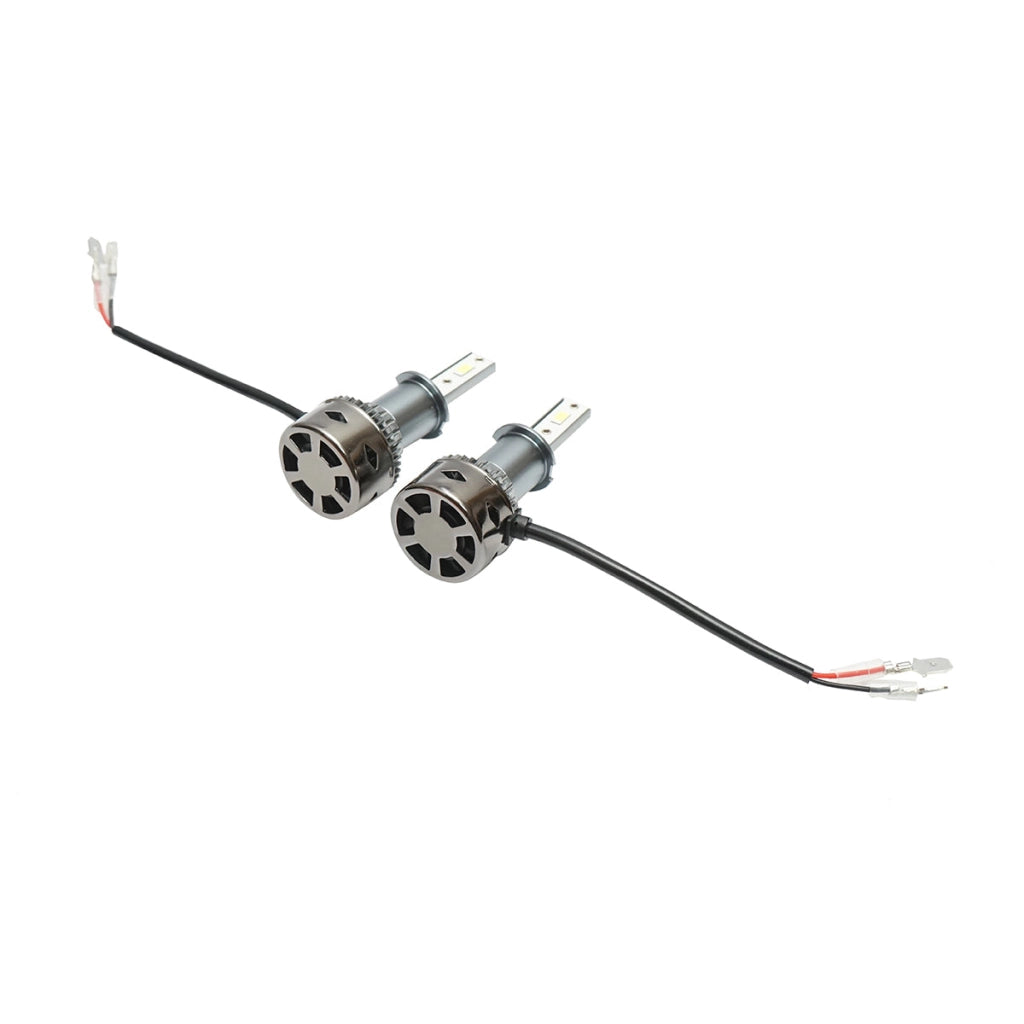 Set di 2 lampadine LED per auto H3, 27W, 12V, luce bianca fredda