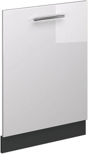 Pannello frontale della lavastoviglie Fame-Line, Bianco lucido, 60 cm senza piano di lavoro, per la combinazione con altri moduli della serie Fame-Line