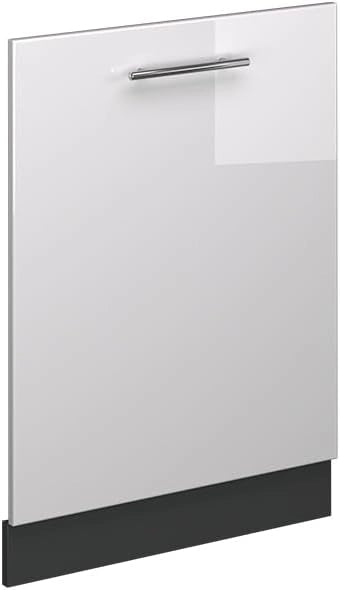Pannello frontale della lavastoviglie Fame-Line, Bianco lucido, 60 cm senza piano di lavoro, per la combinazione con altri moduli della serie Fame-Line