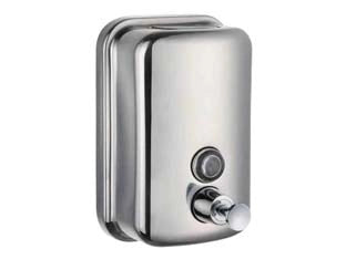 DOSASAPONE MURO CLEAN ML.500 INOX- - dimensione mm.95x60x150h. - 1 pezzi XTRA