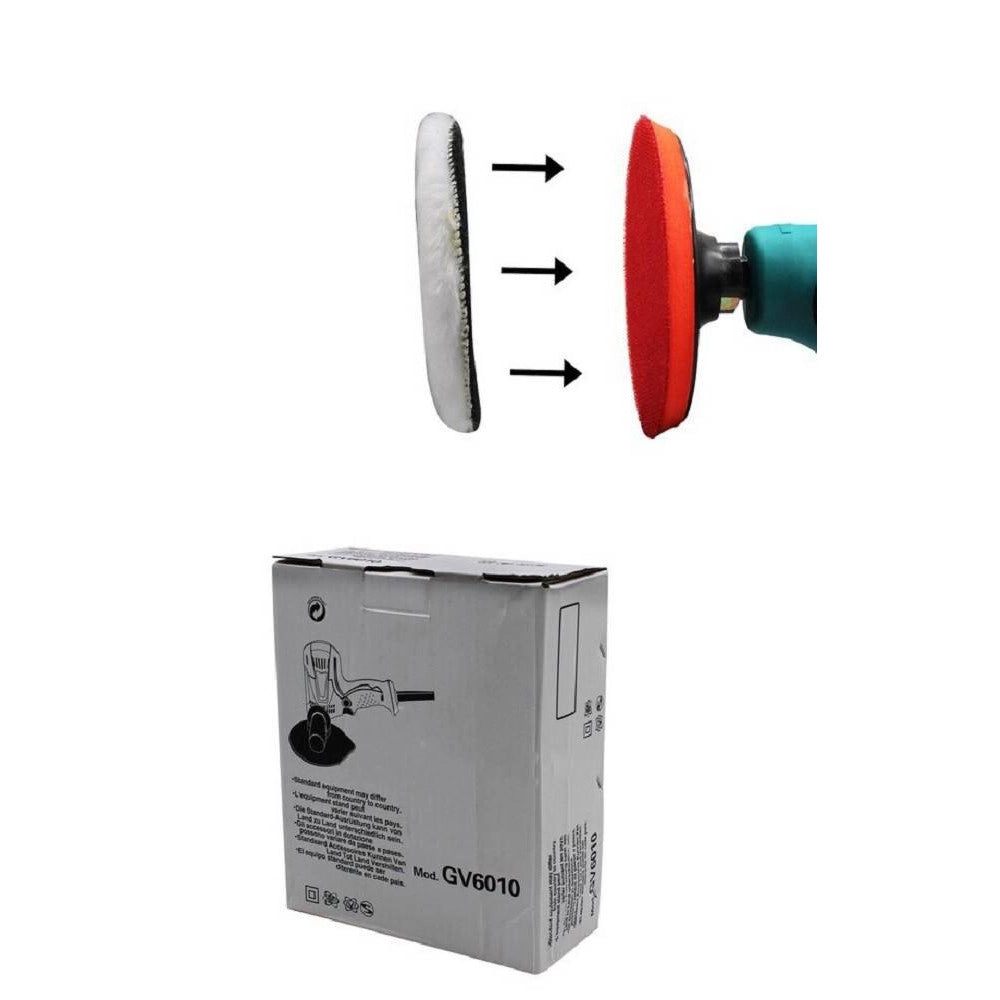 Trade Shop - Lucidatrice Professionale Levigatrice Auto Carrozzeria Lucidatore 125mm 600watt -